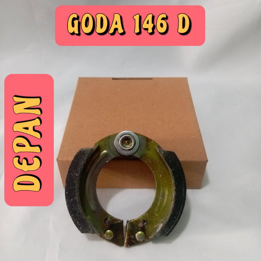 KAMPAS REM DEPAN GODA 146 D/KAMPAS REM SEPEDA LISTRIK GODA 146 D
