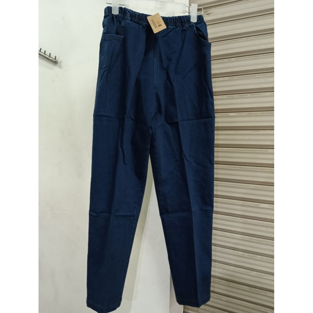 CELANA JEANS PREMIUM PINGGANG KARET LADOSA ORIGINAL