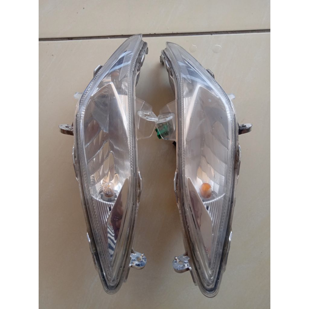lampu sein depan set suzuki address original