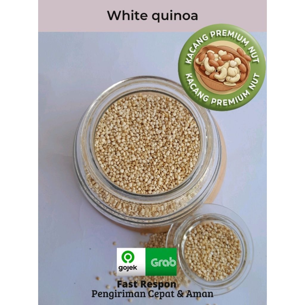 White Quinoa biji Quinoa  / Biji Quinoa Putih✓✓