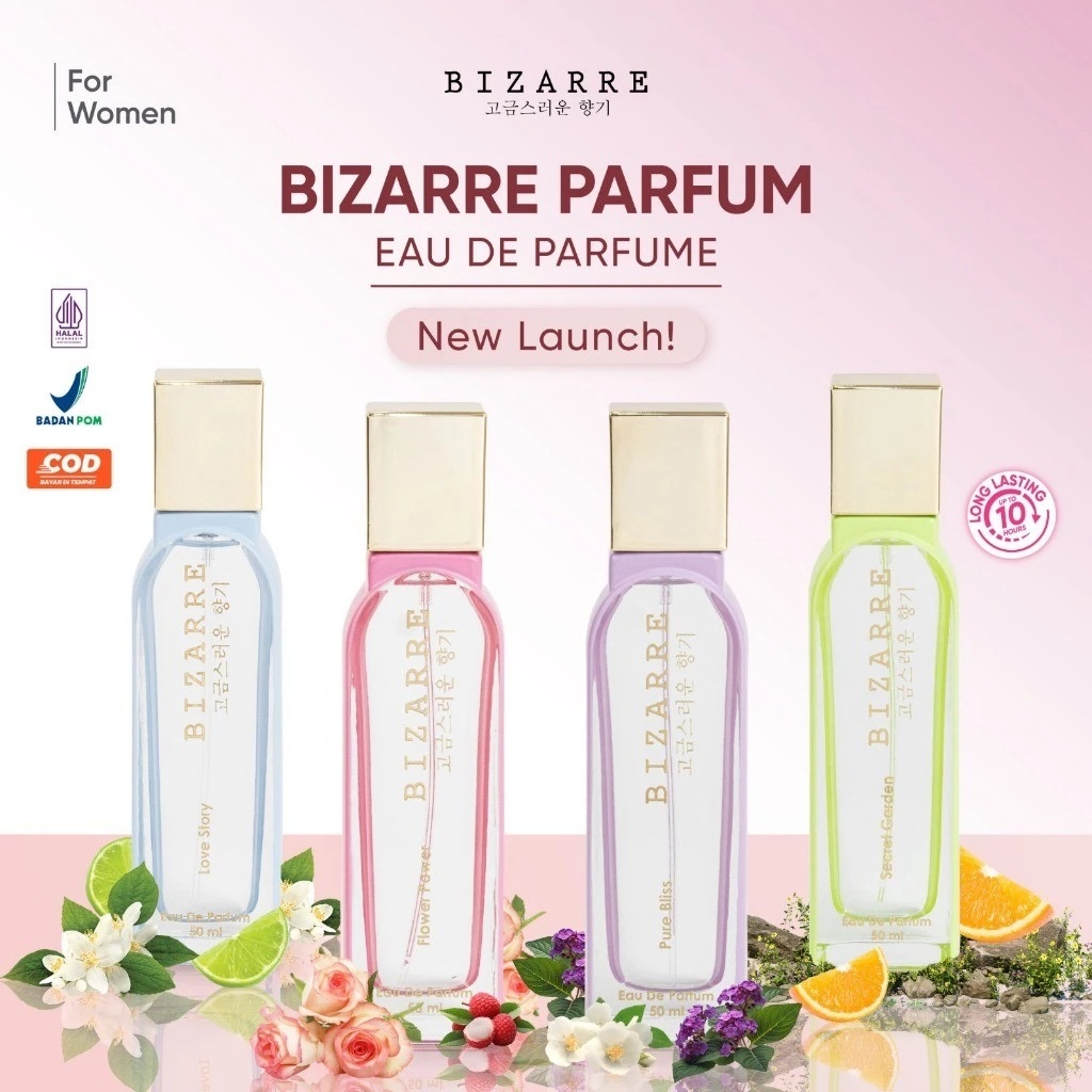 BIZARRE Eau De Toilette Series / BIZARRE Eau De Perfume Series ( Parfum 50ML )