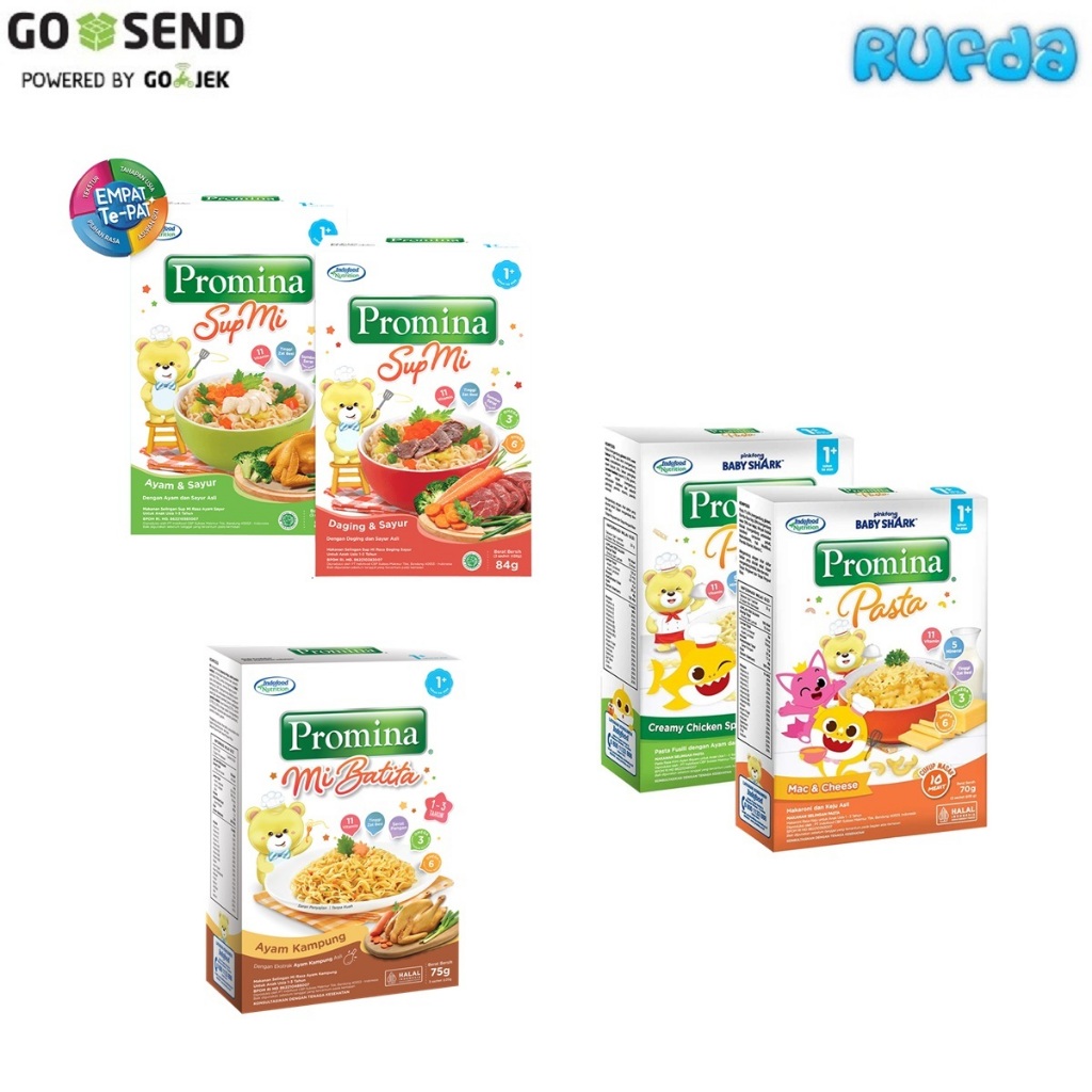 Promina Sup Mi Pasta Mie Batita Makanan Anak Bayi MPASI 12 bulan/1 tahun
