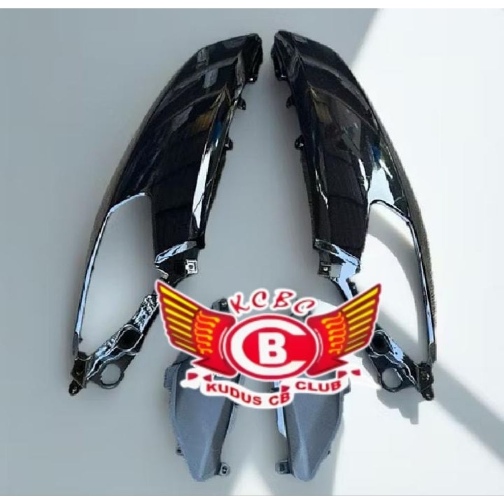 bodi nmax old sett hitam glossy