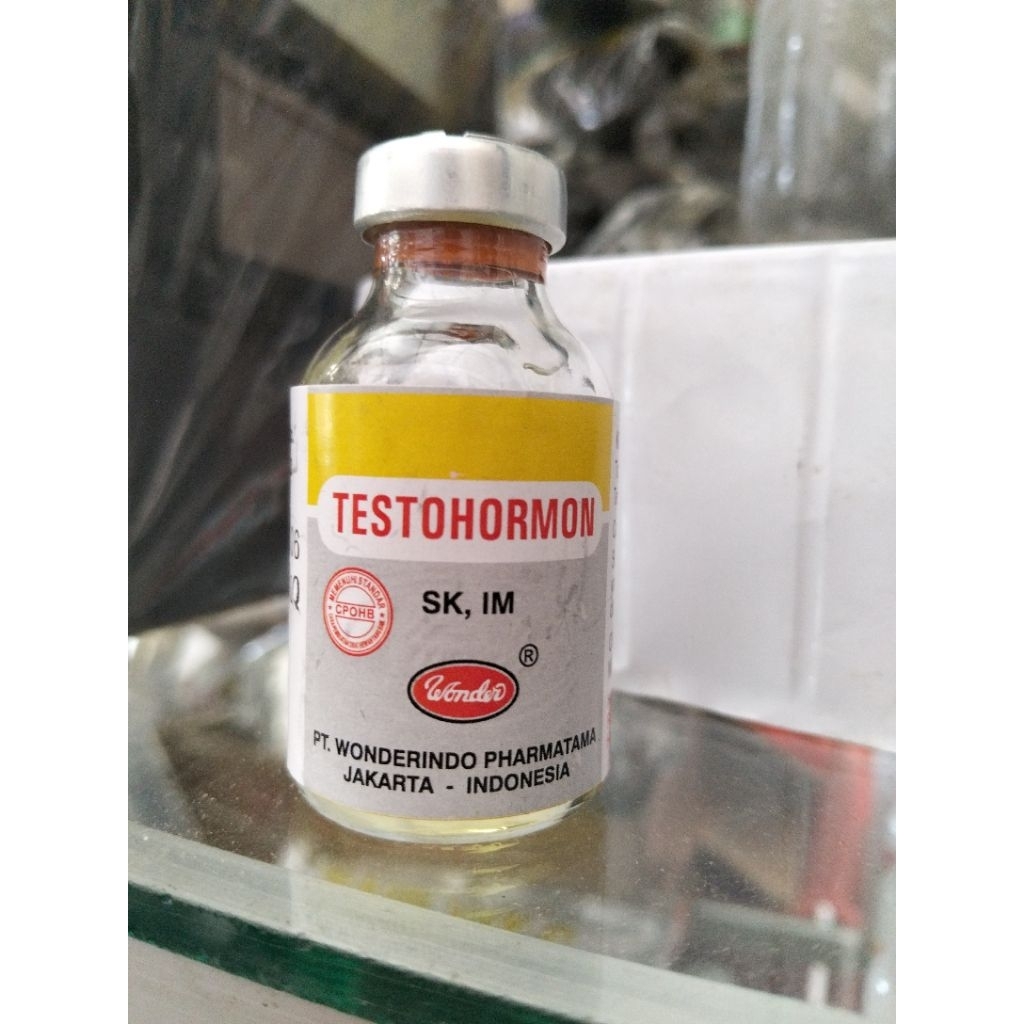 TESTOHORMON 20 ML HORMON hewan jantan