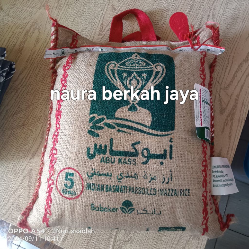 beras basmati abu kas 5kg