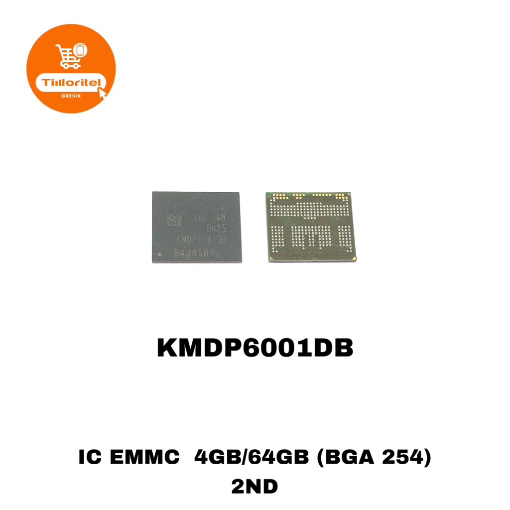 IC EMMC KMDP6001DB 4GB/64GB (BGA 254) 2ND