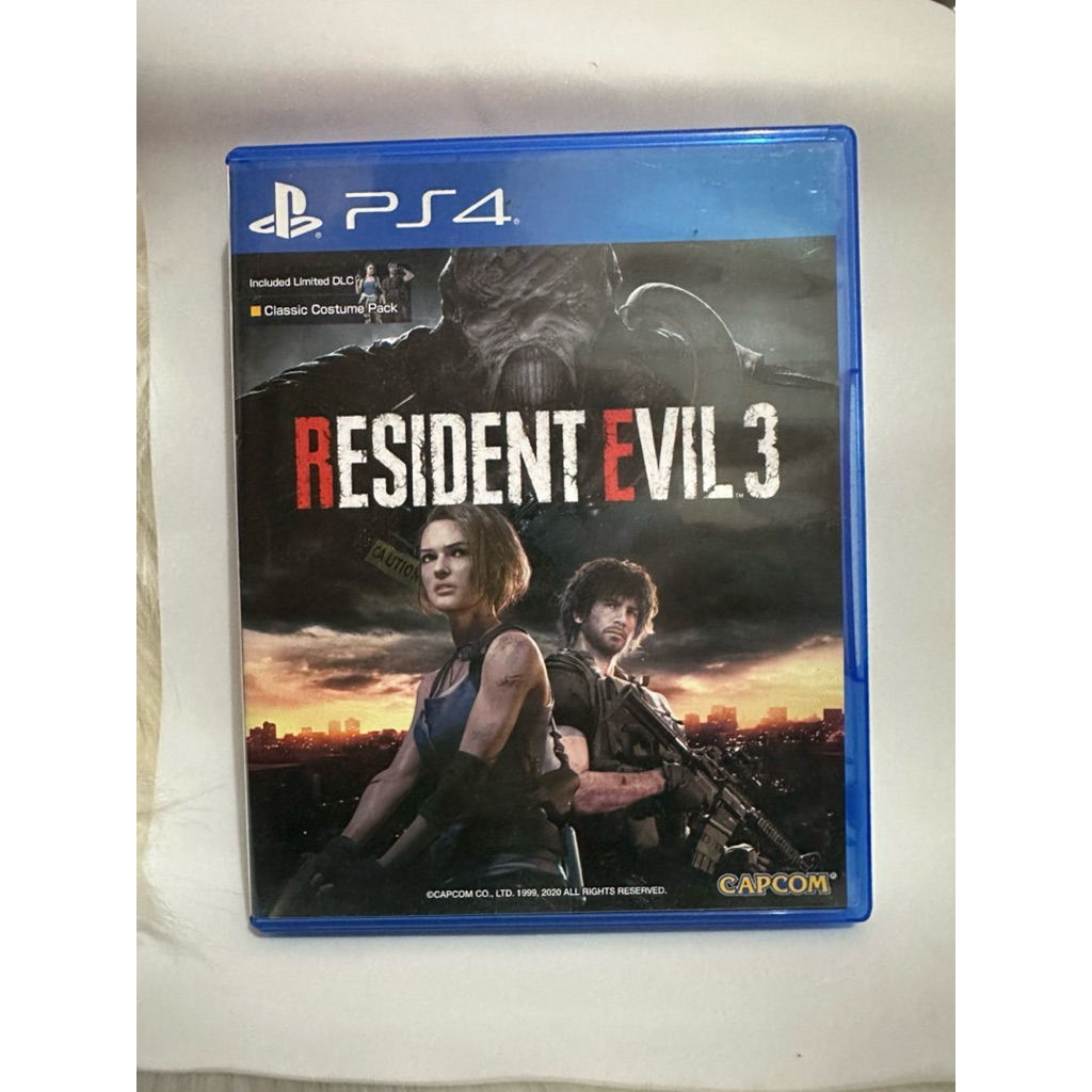Kaset ps4 bd ps4 resident evil 3 remake seken mulus