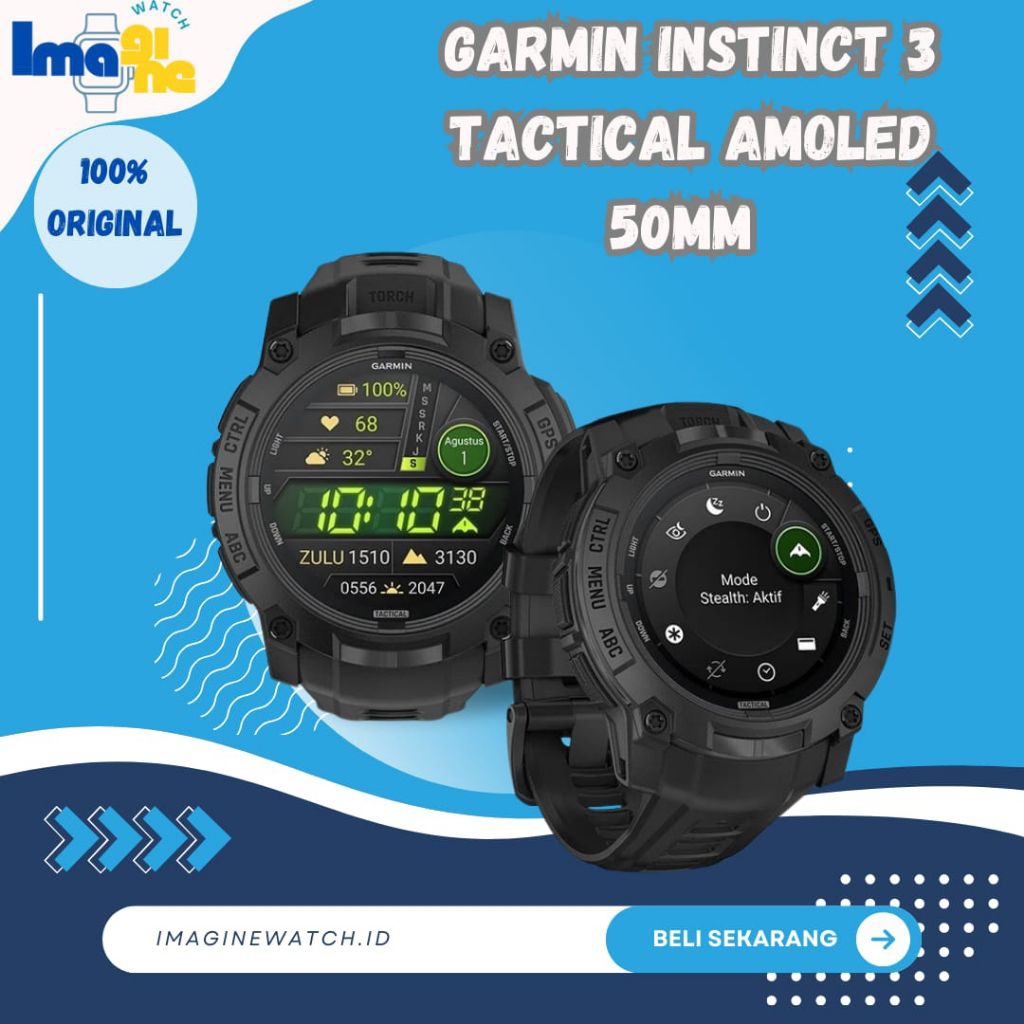Garmin Instinct 3 Tactical