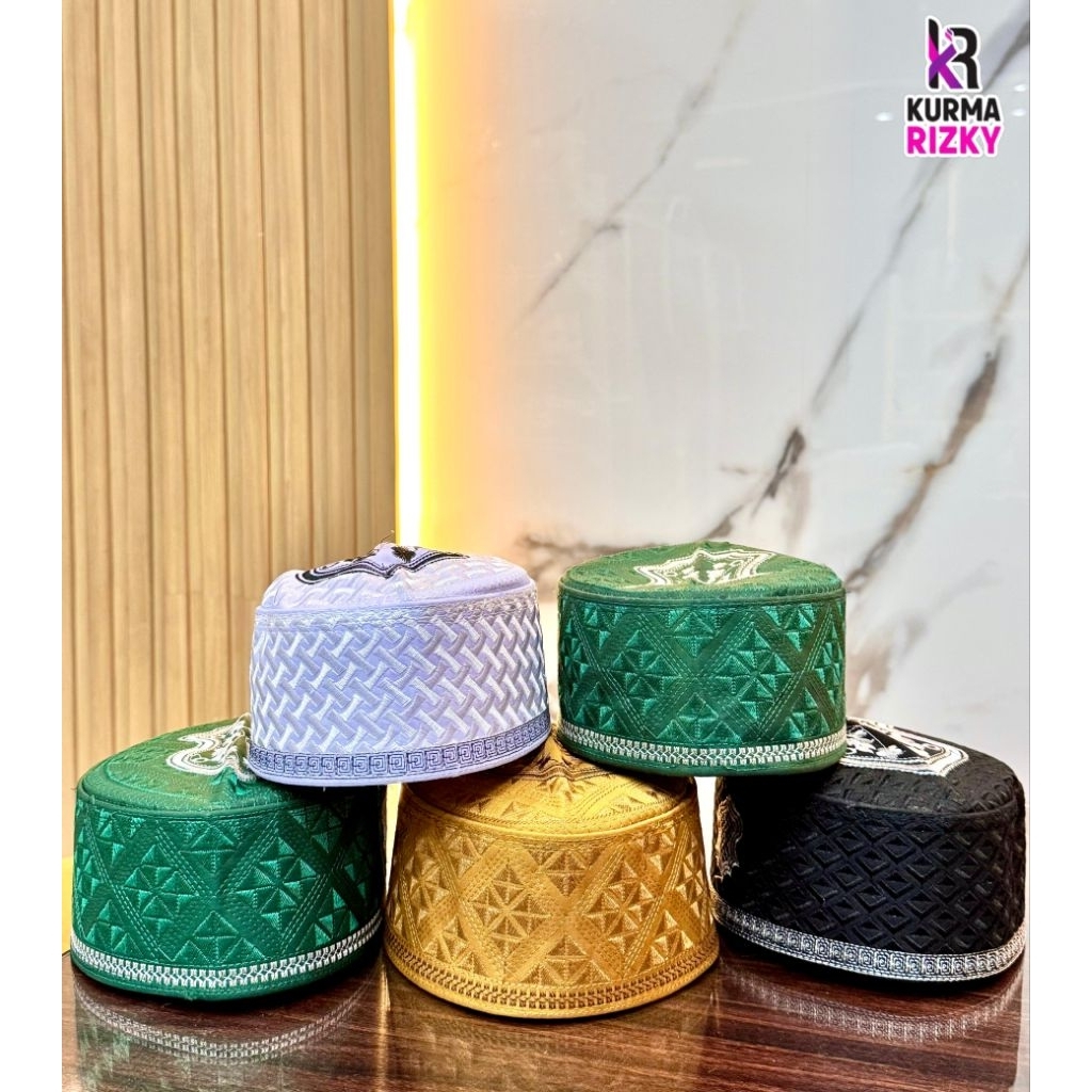 Peci Rajut/Peci Bordir Madinah