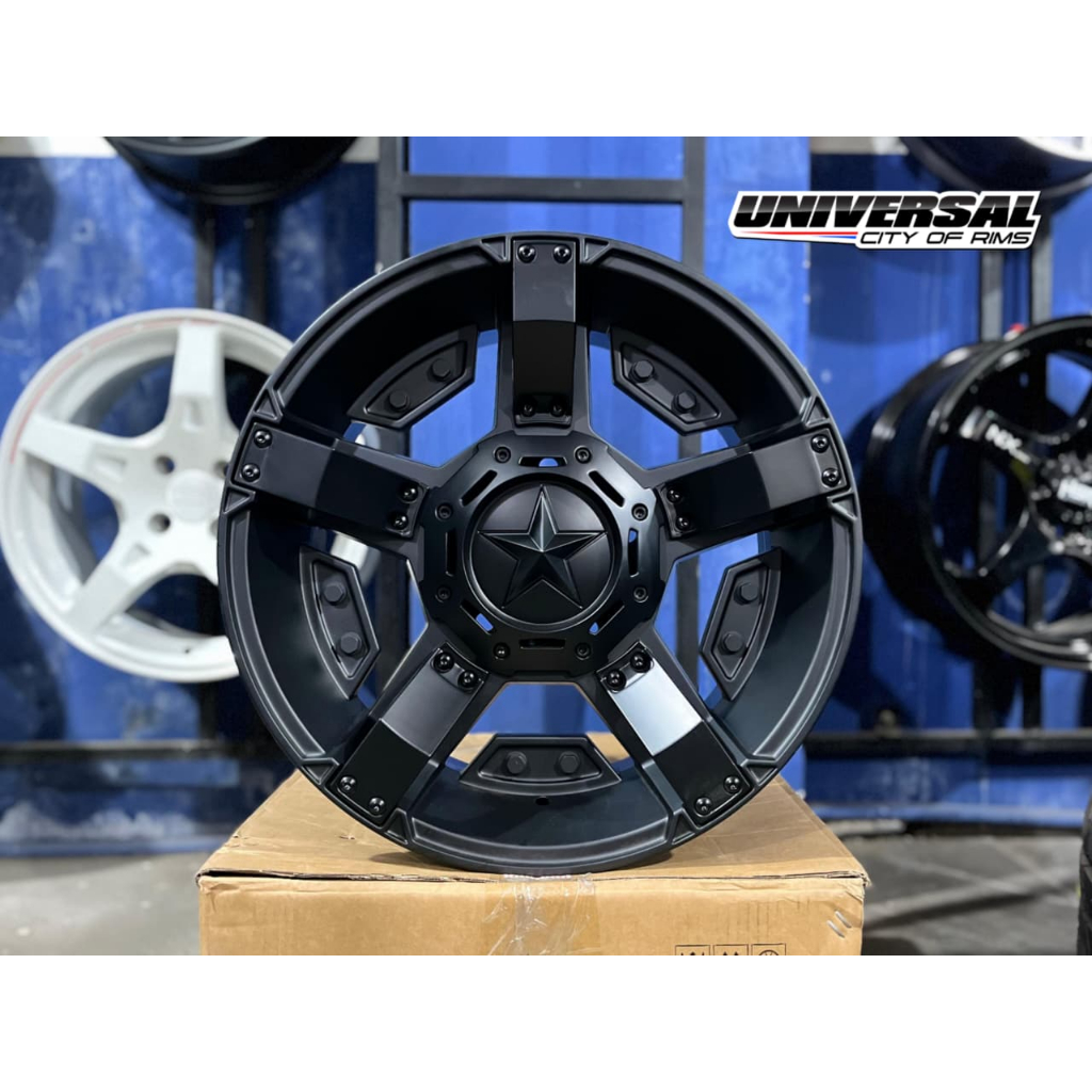 Velg Mobil Offroad R16 Untuk Innova Rush Terios Xpander Grand Vitara Feroza Taft Katana Jimny HSR RA