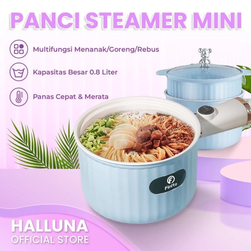 [PANCI LISTRIK]  multifungsi low watt 300 watt Anti lengket