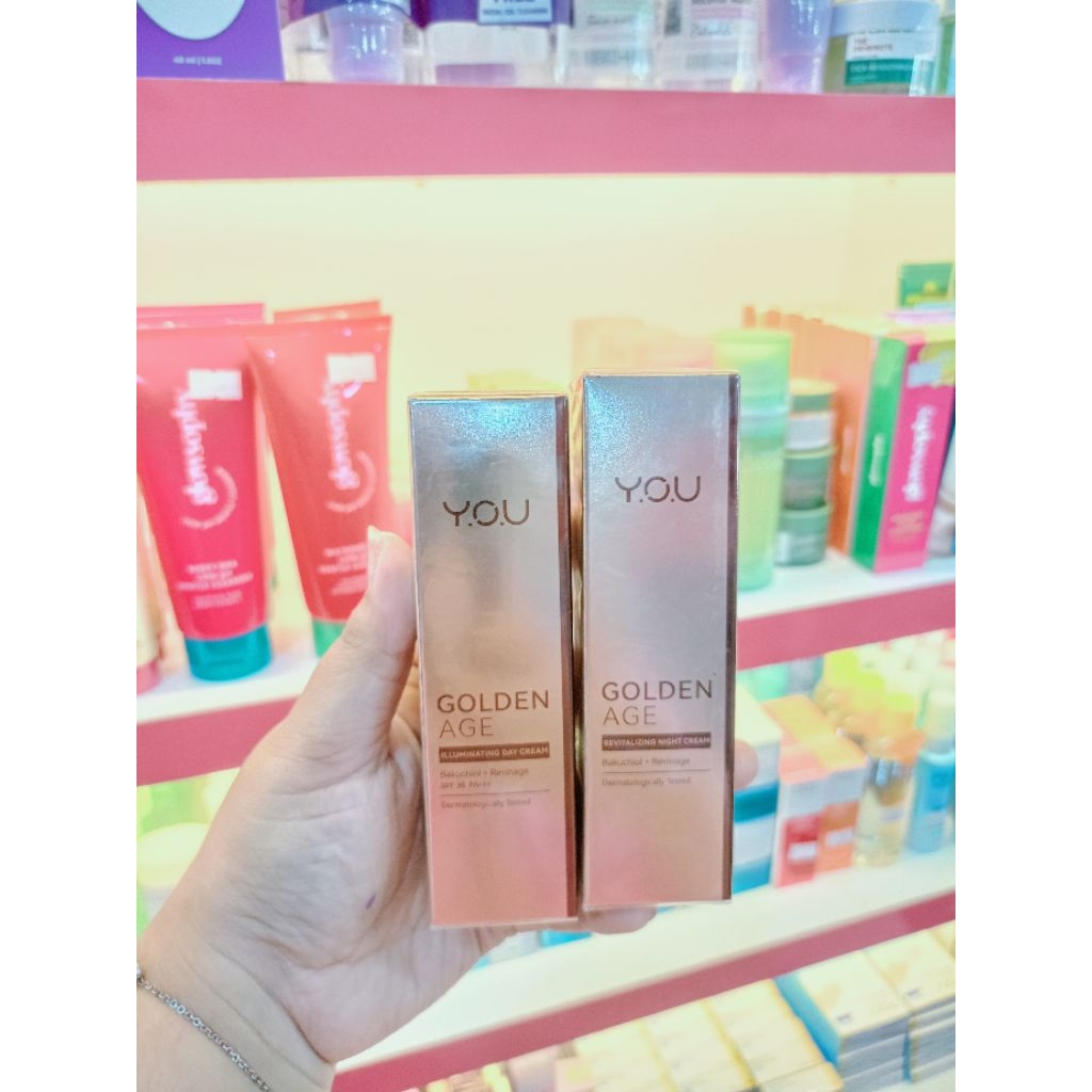Y.O.U/Golden Age Day Cream & Night Cream