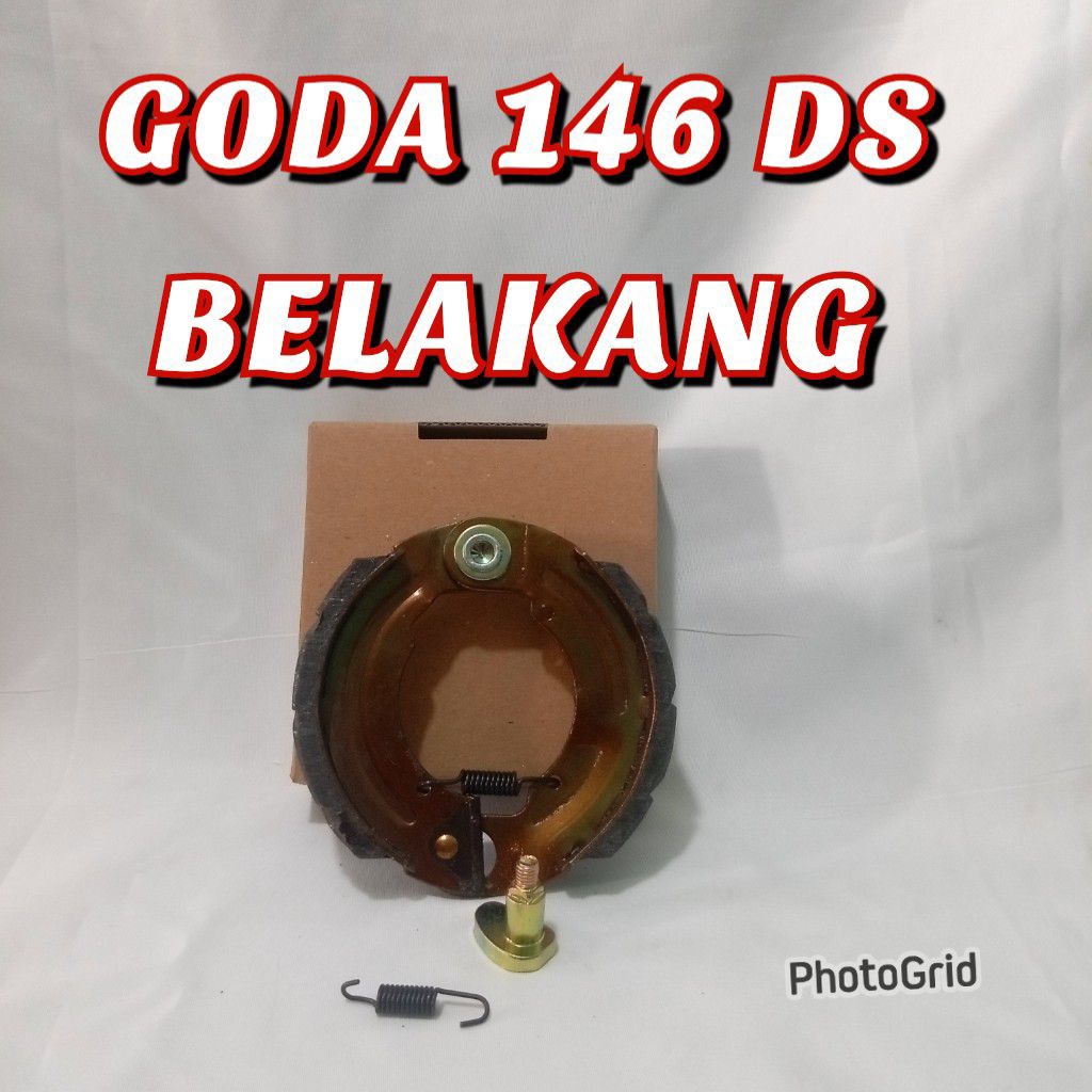 KAMPAS REM BELAKANG GODA 146 DS/KAMPAS REM SEPEDA LISTRIK GODA 146 DS