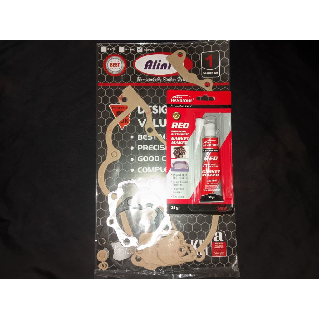 packing paking gasket vespa super Sprint vbb boring lobang 2