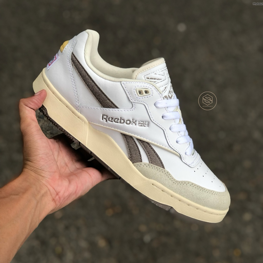 Sneakers Basketball REEBOK CLASSIC BB 4000 II LEATHER CHALK WHITE DARK BROWN ORIGINAL