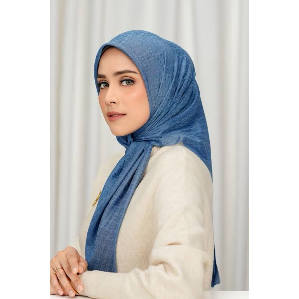 Tapis Embossed Buttonscarves 2.0 denim