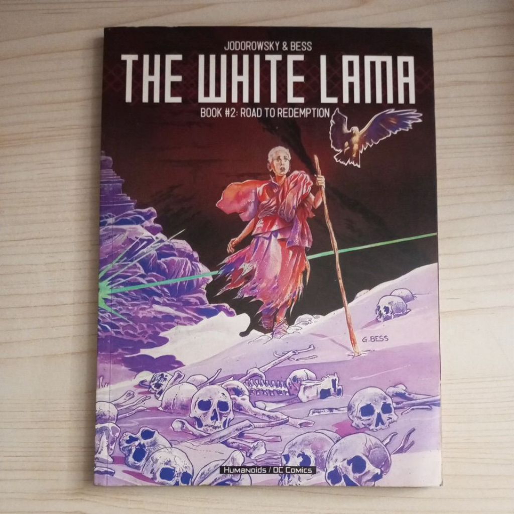 KOMIK THE WHITE LAMA BOOK 2 ROAD RO REDEMPTION BY JODOROWSKY AND BESS