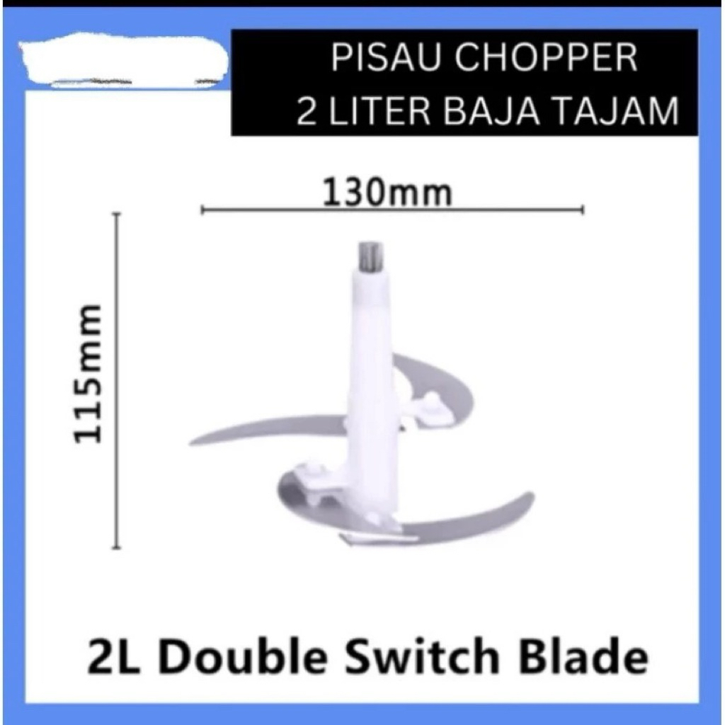 Pisau blender daging 2 liter