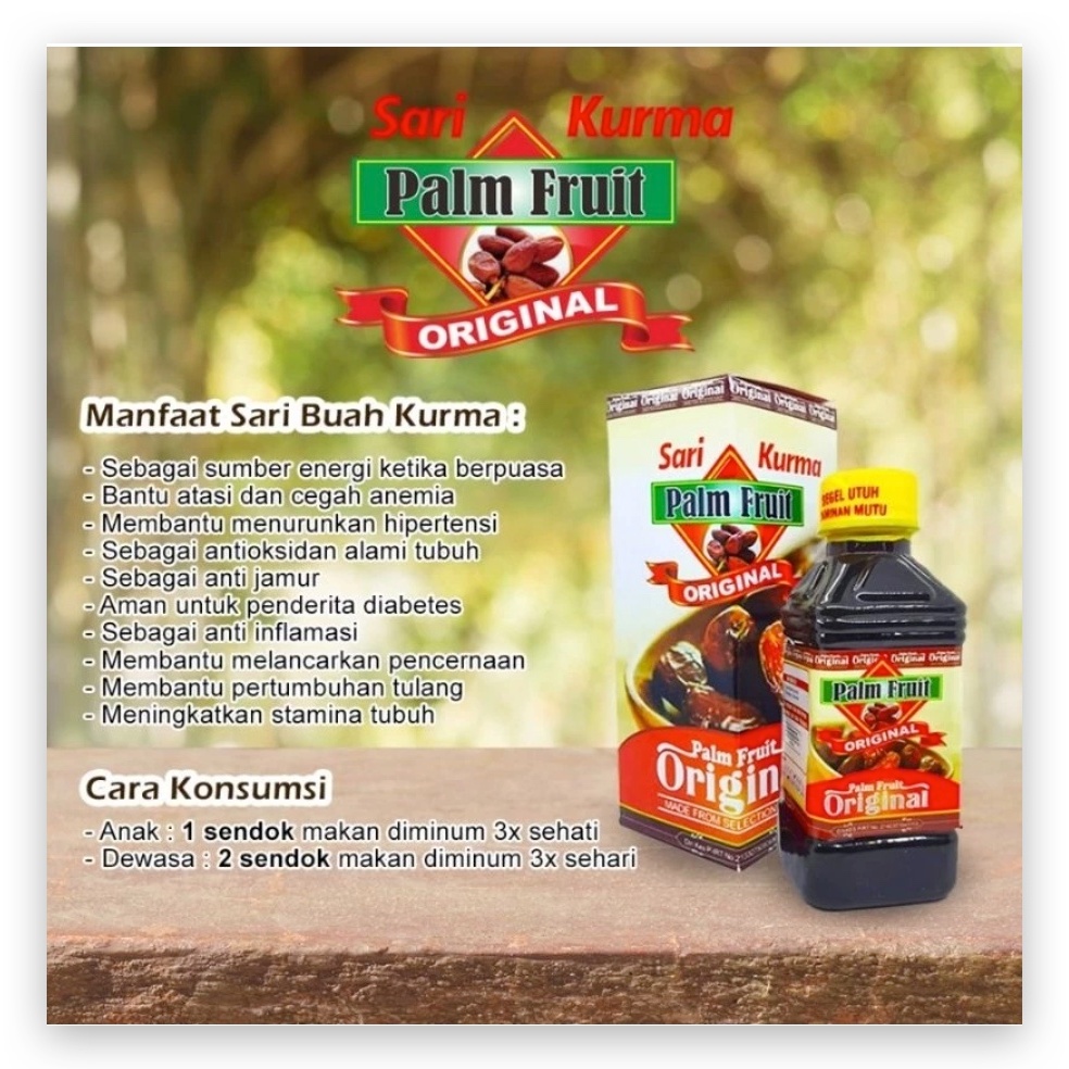 SARI KURMA PALM FRUIT ORIGINAL