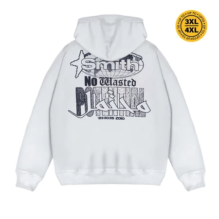 House of Smith Bdg Sweater Hoodie Pria - Aptitude Hoodie White