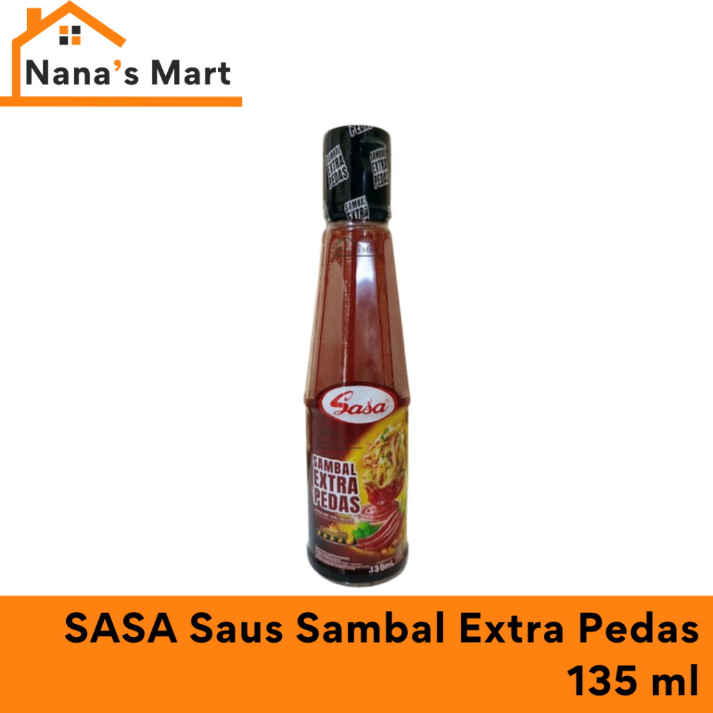SASA Saus Sambal Botol 135 ml/ Saos Sambal Asli