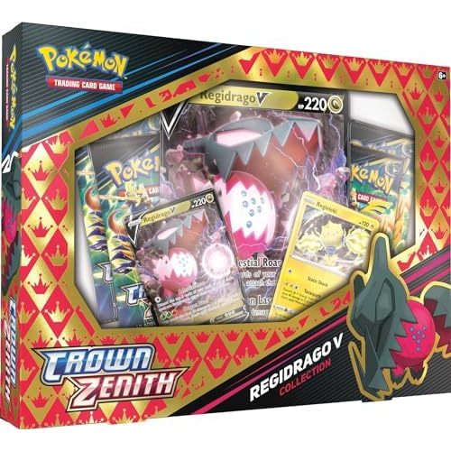 Pokemon TCG: Crown Zenith Collection - Pokemon V Regieleki or Regidrago