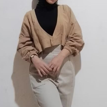 Outer Crop linen