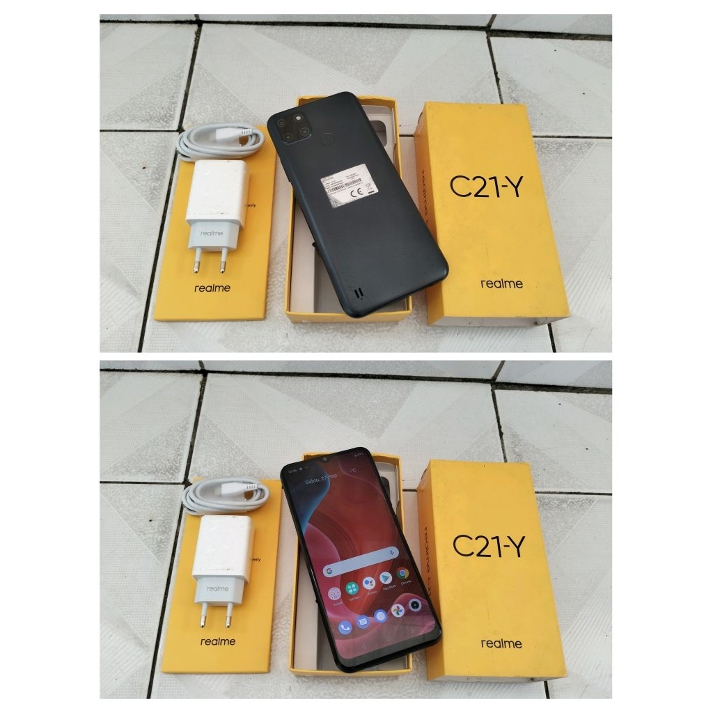 HP SECOND REALME C21Y RAM 4/64GB FULLSET