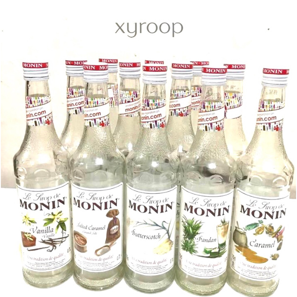 Botol Kaca Bekas Sirup Monin