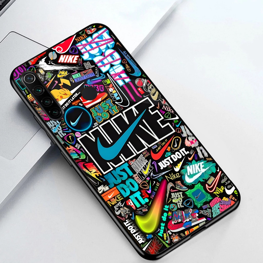 Case REDMI NOTE 8 Terbaru Case kilau - New Case Glossy casing Hp REDMI NOTE 8 [Motif Aesthetic Nike 
