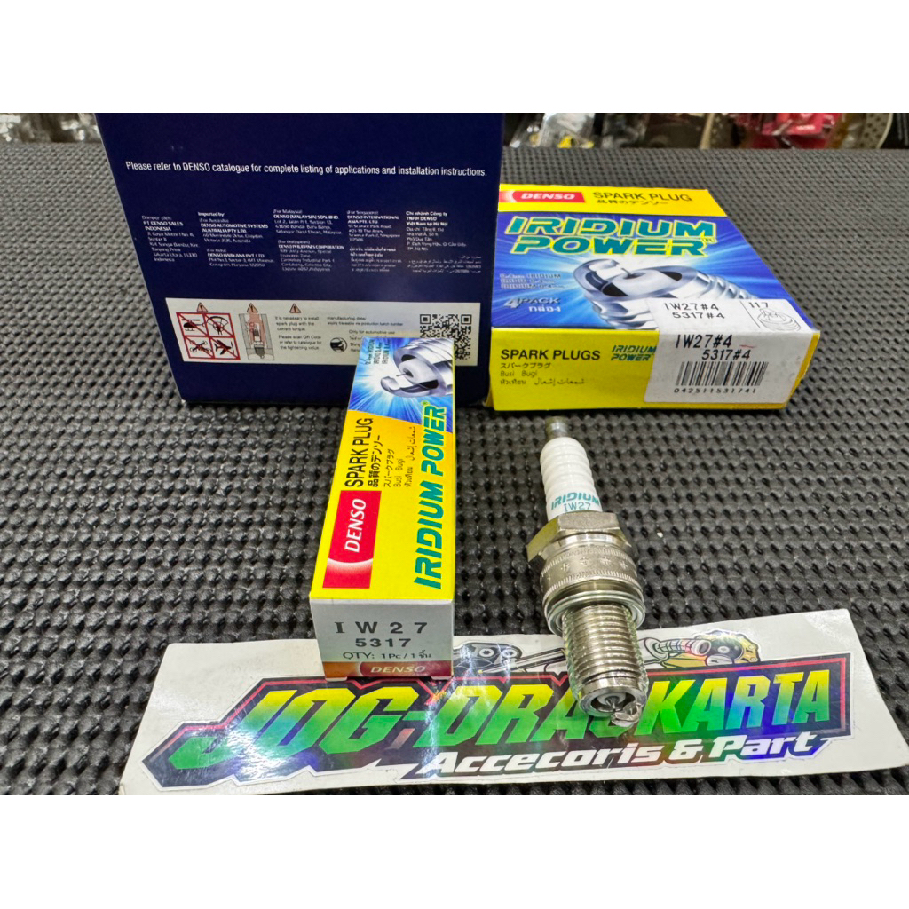 BUSI DENSO IRIDIUM IW27 IW 27 NINJA R SS RR NEW OLD ZX150 NSR TOUCH 125Z SATRIA 2TAK KX 85 YZ 85 125