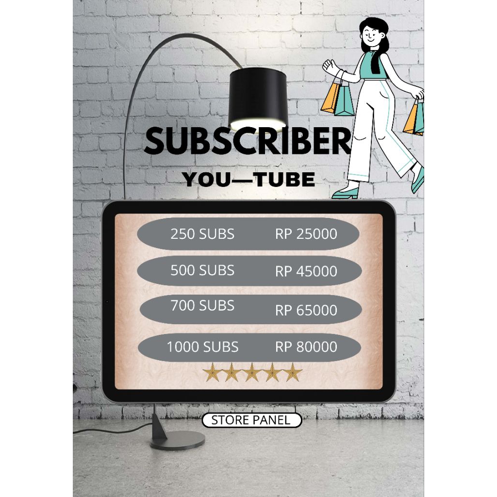 Youtube Subscribers Permanent Real Aktif Murah Meriah Proses Cepat  Subscribers YT