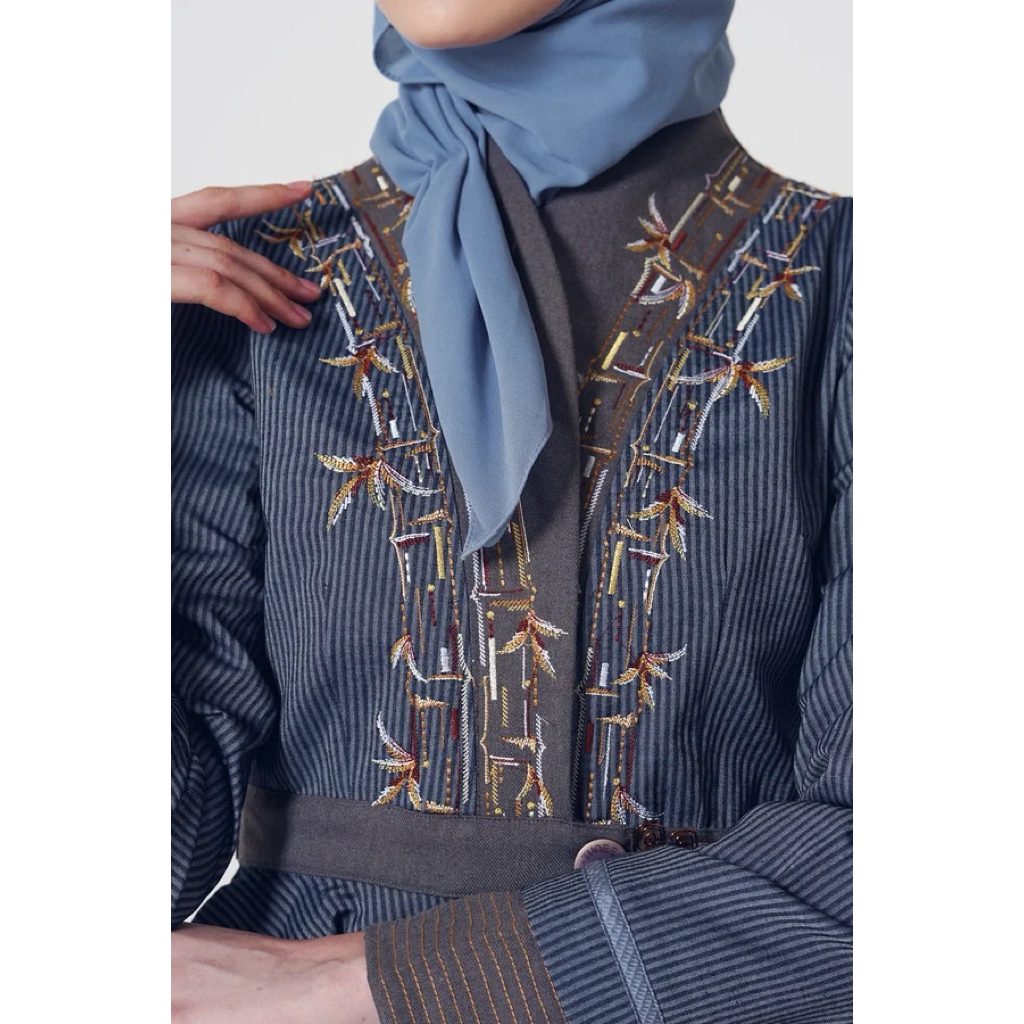 TUNEECA GAMIS MIZUKI AKIYAMA T-0925012 (TUNEECA HIKARI )GAMIS MUSLIMAH MODERN PREMIUM KEKINIAN ORIGI