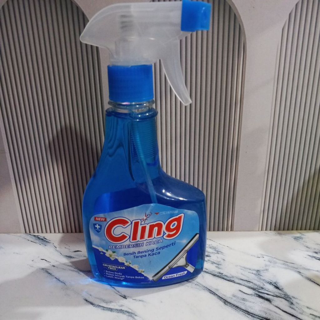 cling pembersih kaca 440ml Botol spray