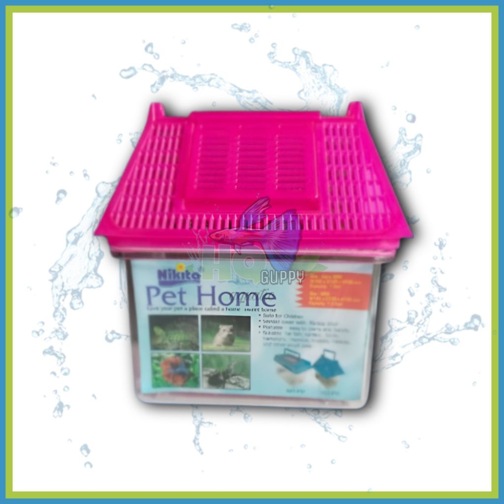pethome mini nikita kandang kura-kura hamster ikan kecil aquarium kecil mini