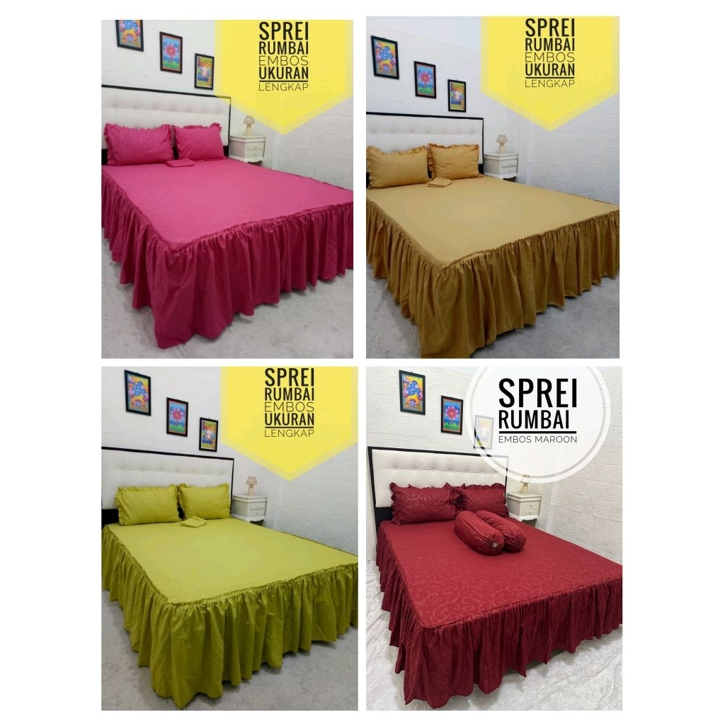 SPREI RUMBAI 160X200, SPREI AESTHETIC, SPREI RUMBAI 180X200, SPREI RUMBAI, SEPREI RUMBAI, SPREI, AES