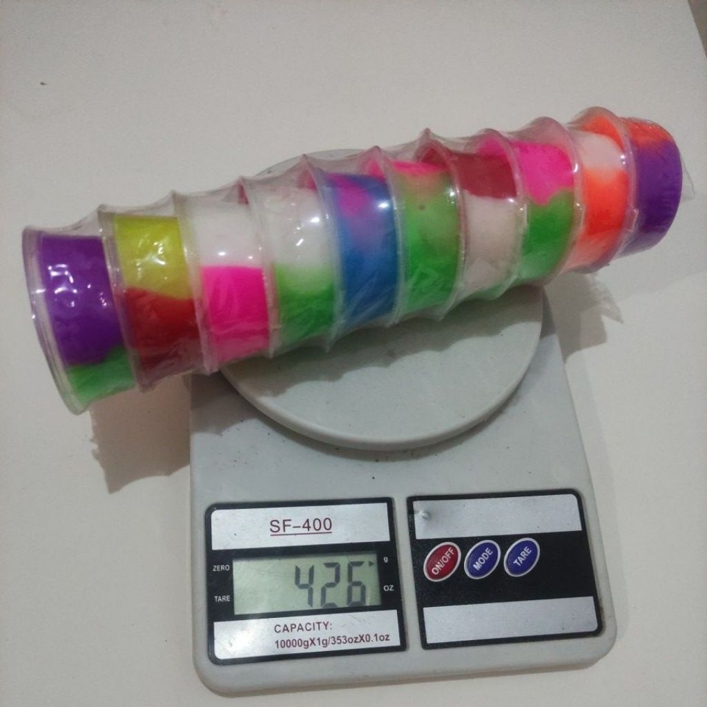 10pcs slime tiup / slem / slime jumbo / slime kecil / slime murah / slime jiggly