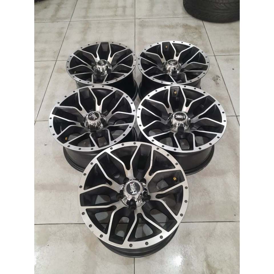 VELG SECOND OFFROAD HSR SETELUK RING 15 PCD 5X114.3 RUSH TERIOS TARUNA INNOVA KUDA XTRAIL VITARA