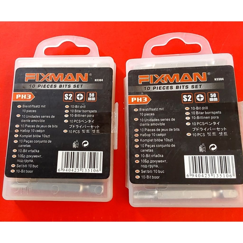 FIXMAN PH 3 mata obeng bor plus size 50mm