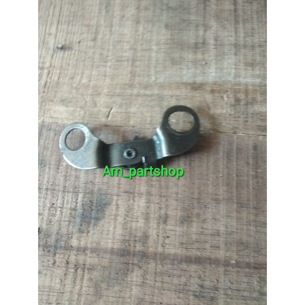 Plat Tahanan  Kaca Mata Noken Honda grand Supra x Supra Fit Lama Bekas Copotan Motor