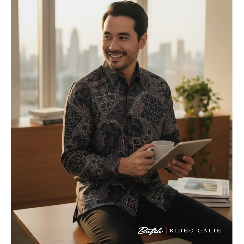 Kemeja Batik SlimFit Lengan Panjang | Batik Ridho Galih