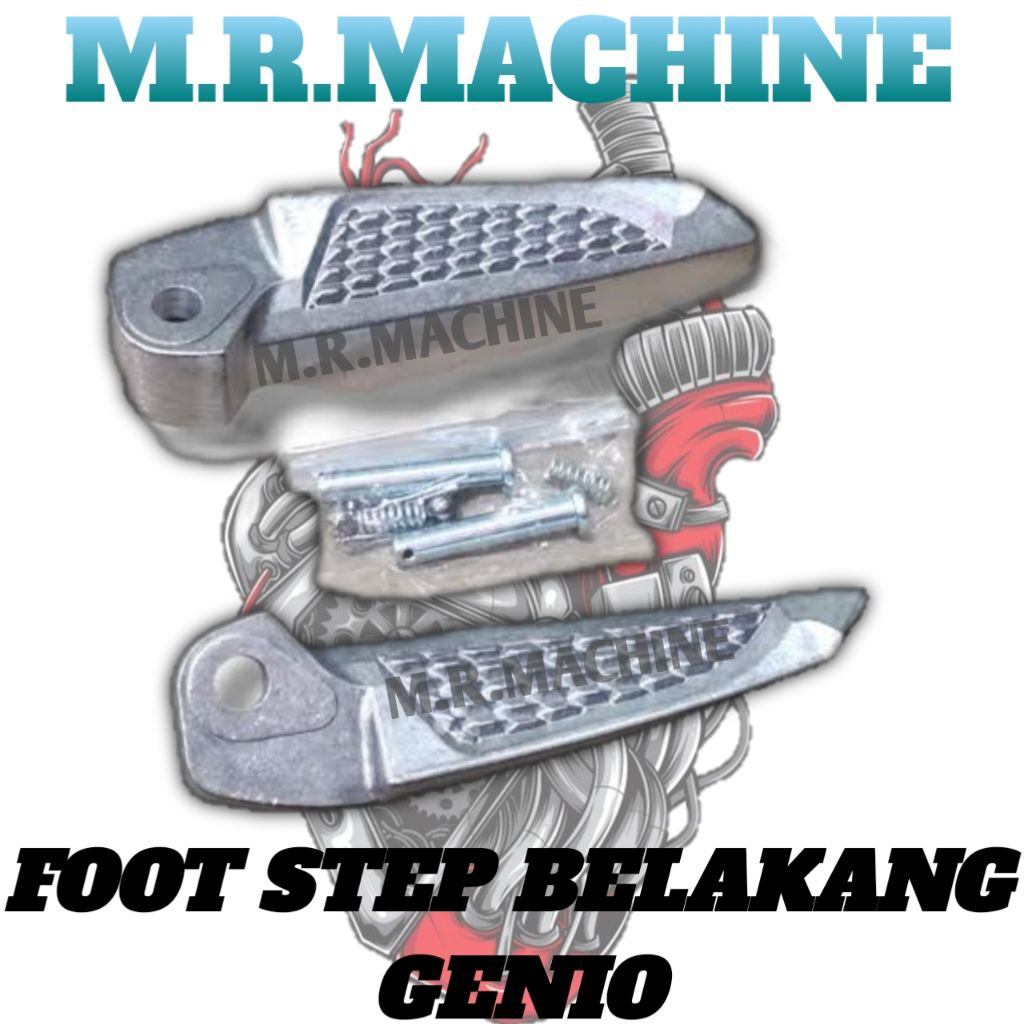 Footstep pijakan kaki belakang Honda genio , beat new , beat street new 2020 ckdpass