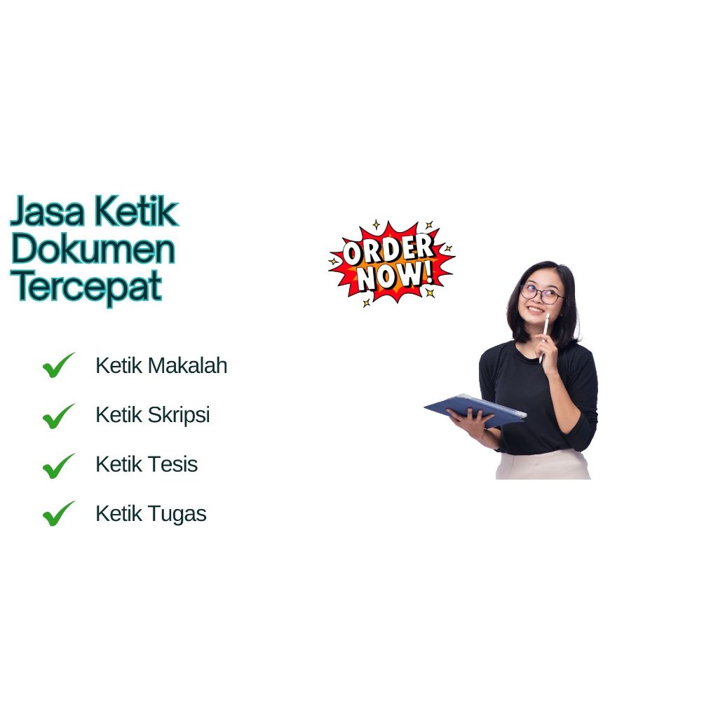 Jasa Ketik Manual Dokumen Skripsi Tesis Karya Ilmiah Rapi Cepat Hemat