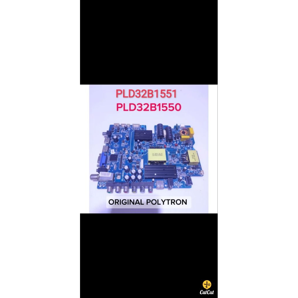 MB Mainboard Motherboard Mobo Modul Mb Mesin Tv LED Polytron pld32b1550 32b1550 PLD32B1550 Pld32b155