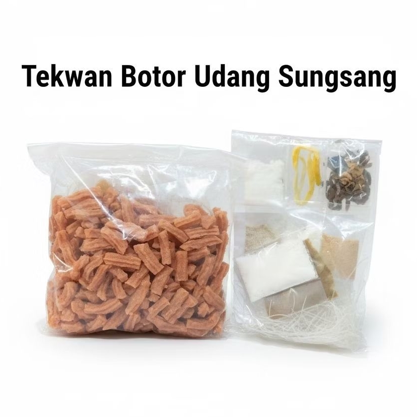 Tekwan Kering Udang Asli Sungsang