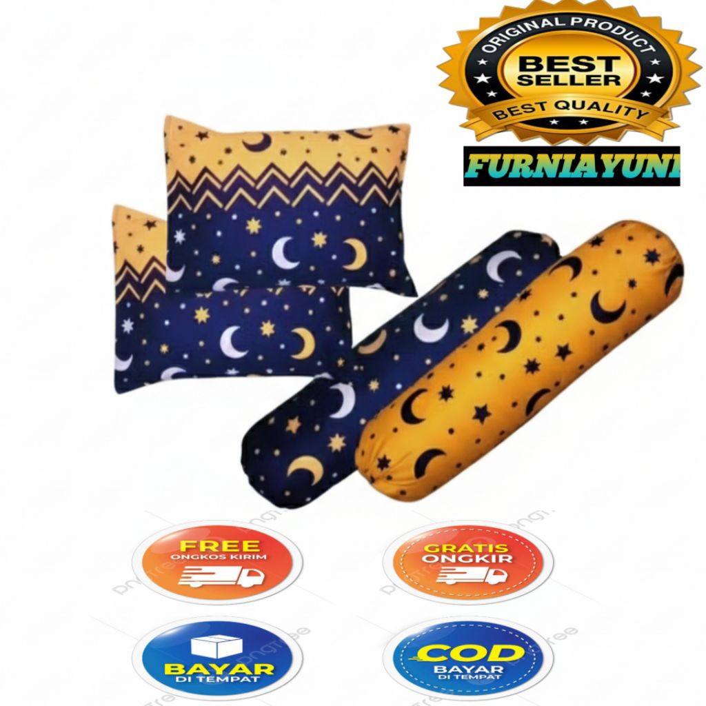 Bantal Guling Tidur Dewasa Motif Karakter Terbaru