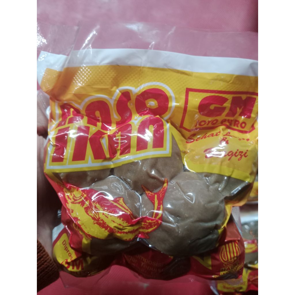 baso ikan/baso ikan gm/baso ikan sedang isi 10 piecis halal