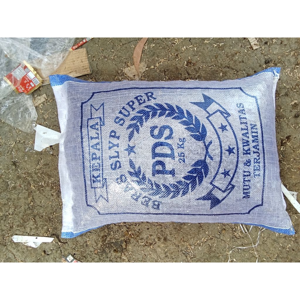 pupuk kohe kambing karungan beras 25kg