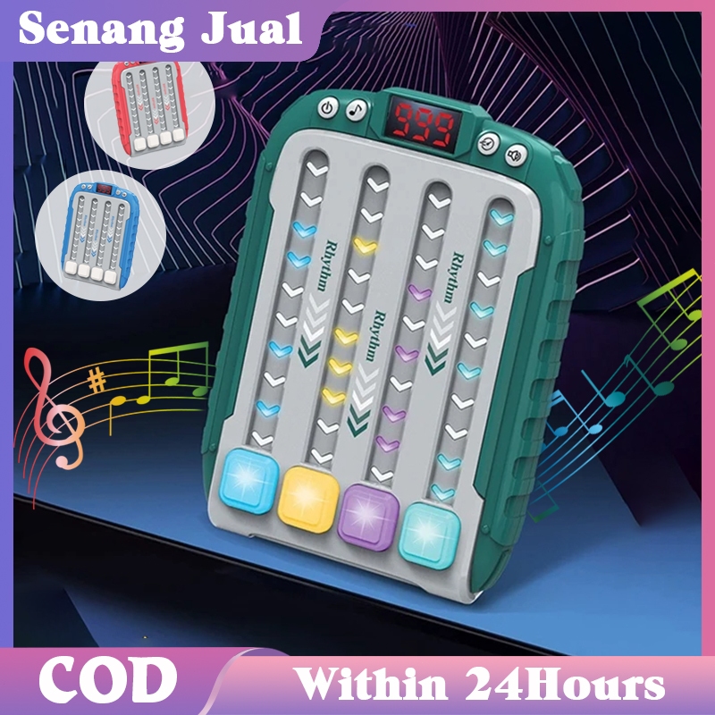 Mainan Kecepatan Tangan Rhythm Master Elektronik Untuk Melatih Konsentrasi