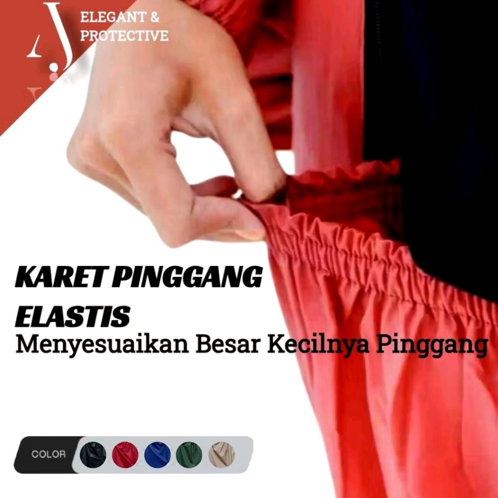 Celana Jas Hujan Bahan PVC Tebal Kuat  Anti Robek Anti Rembes Waterproof Jas Hujan